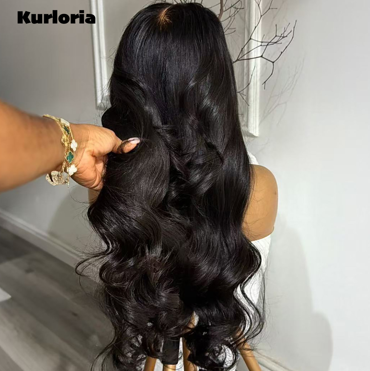 100% Human Hair Natural Black  - Glueless Wear And Go Human Hair Wig review and price