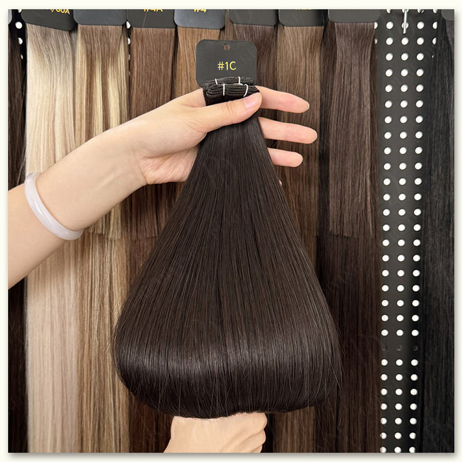 Ready to Ship Genius Weft Stra - Invisible Tape In Extensions Real Hair review and price