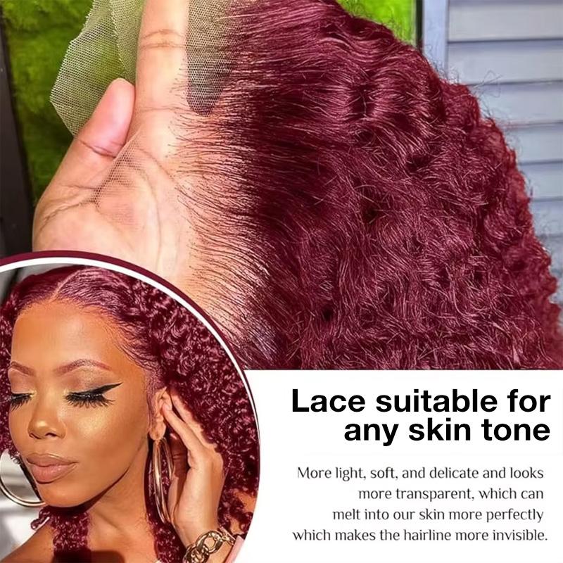 99j Deep Wave Lace Front Hair  - Lace Front Wigs review and price