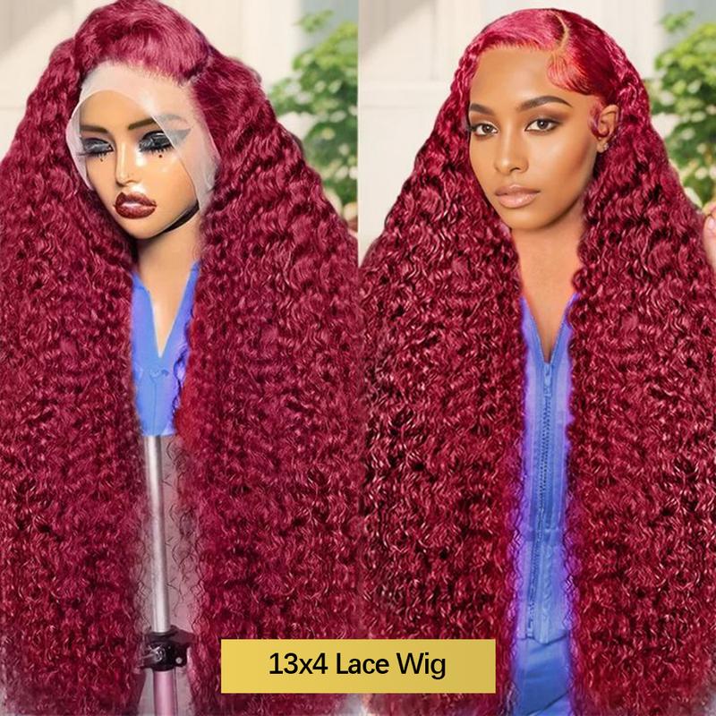 99j Deep Wave Lace Front Hair  - Lace Front Wigs review and price