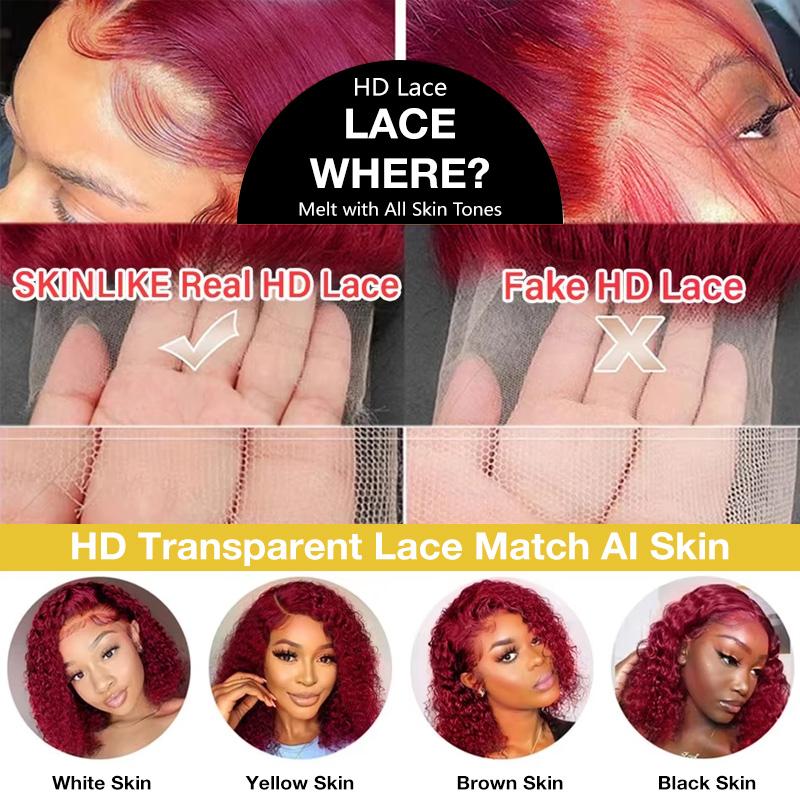 99j Deep Wave Lace Front Hair  - Lace Front Wigs review and price