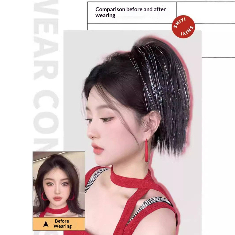 12inch Synthetic Claw Clip Pon - Claw Clip Messy Bun Hair Piece review and price