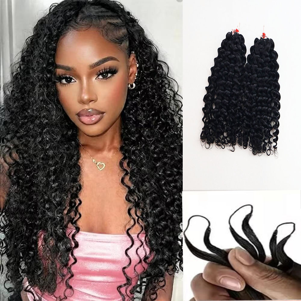 Bouncy Curly Human Hair Bundle - Hair Bundles review and price